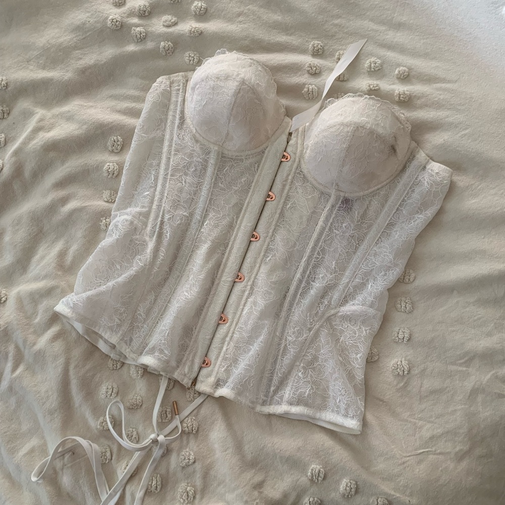 Savage x Fenty White Corset